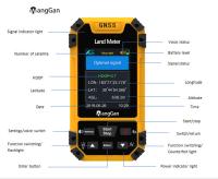 Handheld GPS Land Survey Equipment for Land Measurement Land Area Calculator