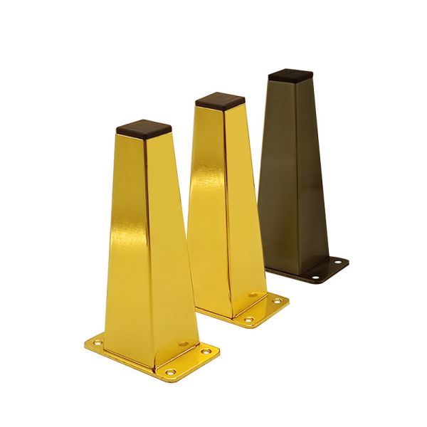 Furniture Legs Gold Modern Nightstand TV Stand Feet Steel Metal Furniture Bed Cabinet Sofa Legs