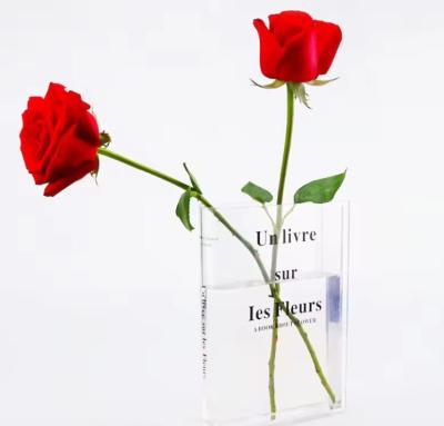OEM Vaso de flores acrílico moderno exclusivo, 5 mm de espessura Acrílico Floral Stands