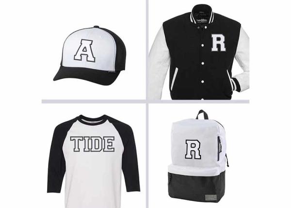 Varsity Number White Embroidered Chenille Letterman Patch - 4 1/2 Inch Iron On