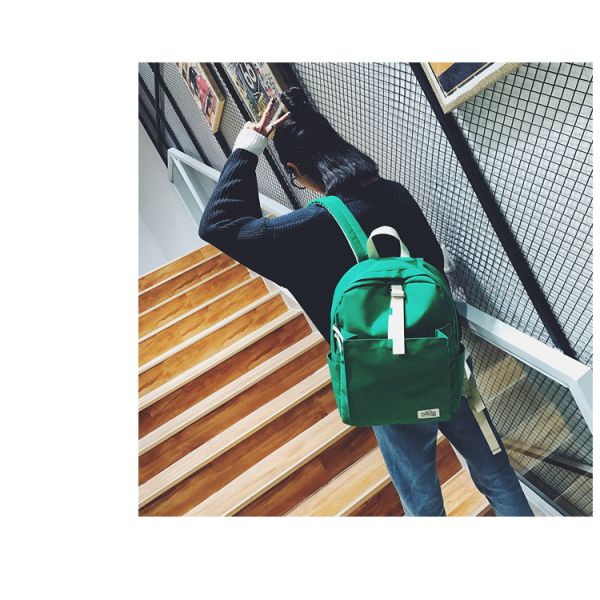 Waterproof Backpack College Students Canvas Bag For Men and Women Fashion Travel Bag