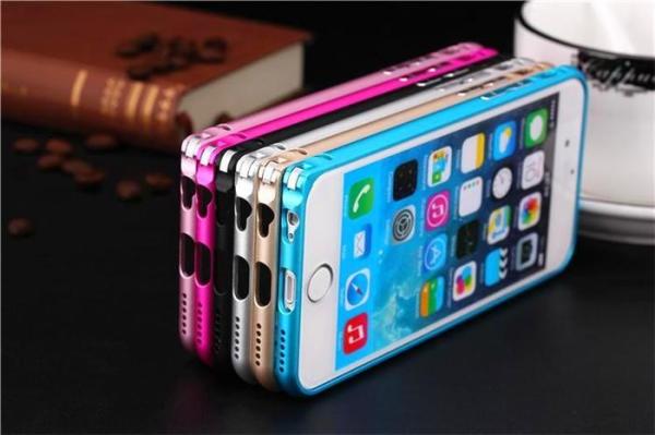 iPhone 6 4.7 Metal Frame Cell Phone Case Cover Colorful