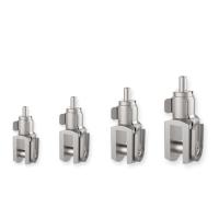 Clampada ajustable en forma de U de 1,2 a 2,0 mm para lámparas de pantalla de panel de suspensión de techo