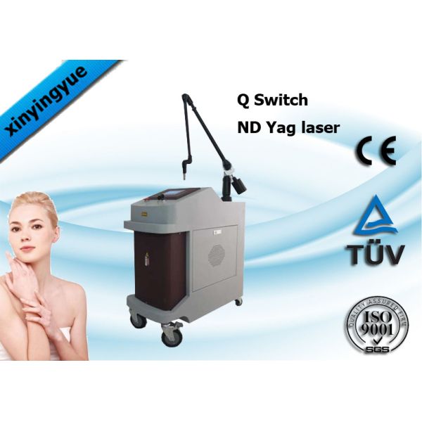 Portable Q Switch ND YAG Laser Skin Rejuvenation Machine With 1200mj