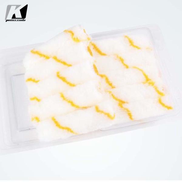 4 Inch Anti Erosion Small Paint Roller Kit , Ultralight Paint Roller Brush Set