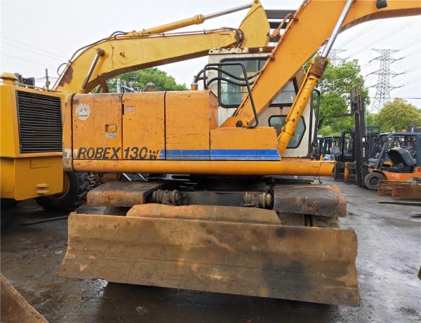                  Used Hyundai R130W Wheel Excavator in Perfect Working Condition with Amazing Price. Secondhand Hyundai Excavator R130W on Sale.             