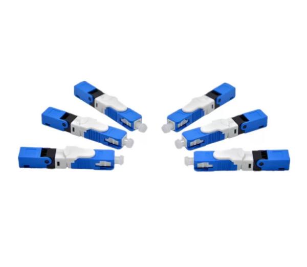 Pre Embedded SC UPC Fiber Connector 3.1x2.0mm Fiber Optic Fast Connectors