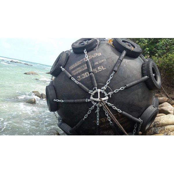 Высокопрочный пневматический резиновый обвайзер в морских и оффшорных индустриях