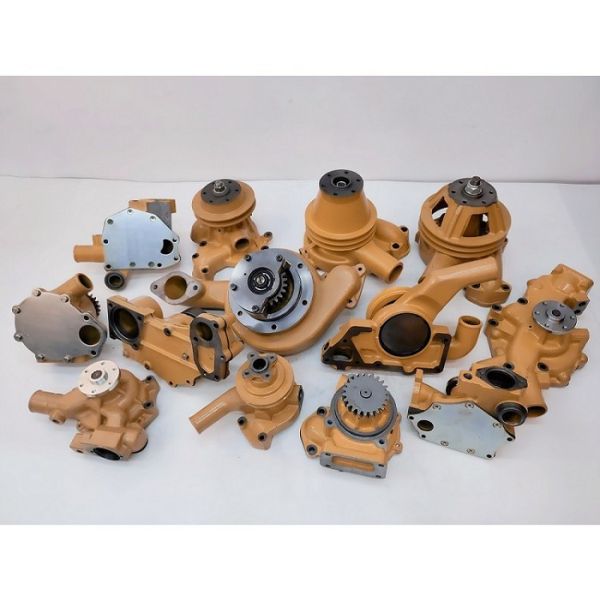 S6D140 water pump with plate 6211-61-1400 S6D140E-2B for komatsu