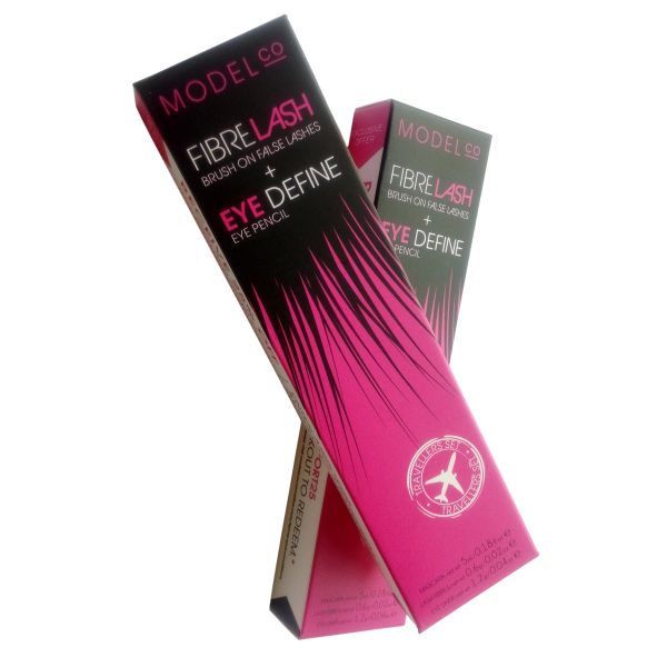 Брендовые глянцевые удлинители волос, складывающиеся картонные коробки с окном