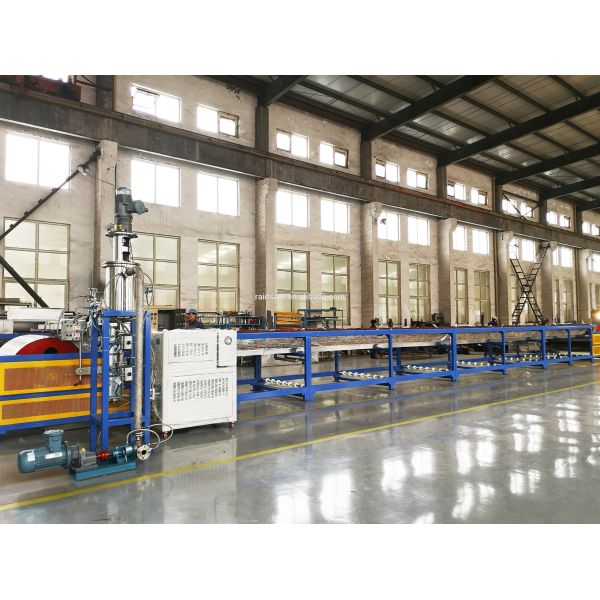 PE polymer wax granulator cooled by steel belt and cooling water