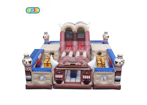 Capacity 32 Kids Inflatable Bounce House Combo Customized Size With Blower