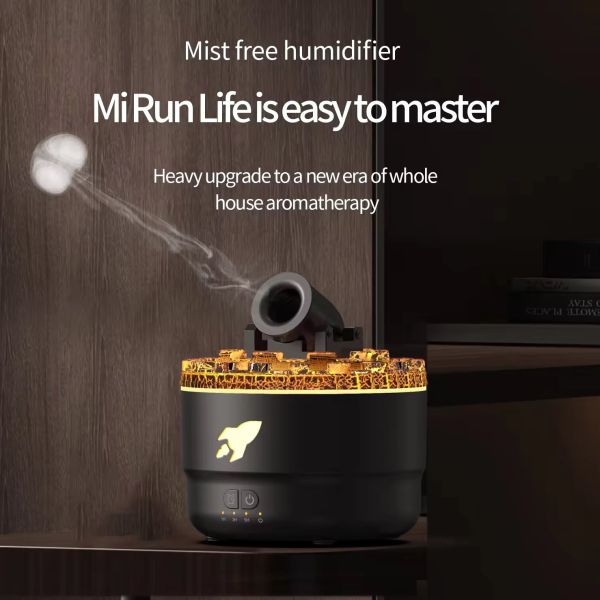 Color Timed Electric Aroma Air Humidifier Desktop Use Waterless Aromatherapy Diffuser