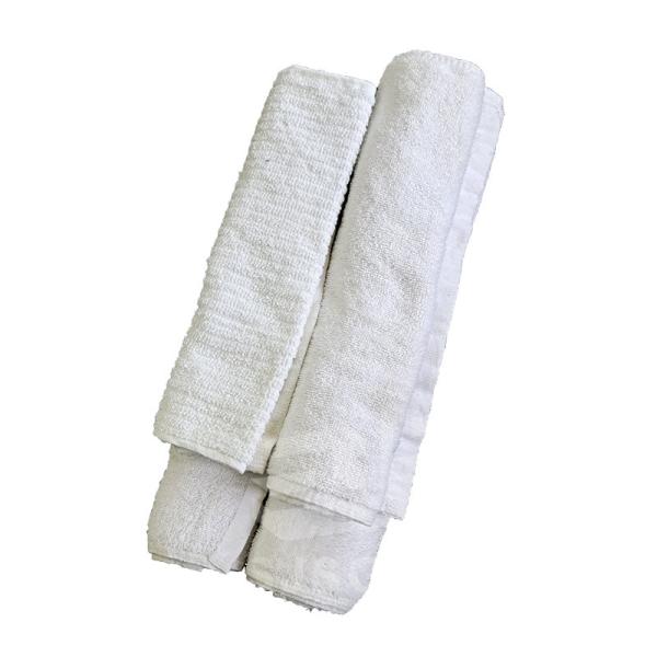 Sewn Square Towel 30*30cm Residuos Textiles De Algodon Wiping Terry Towel Used White Cotton Rags