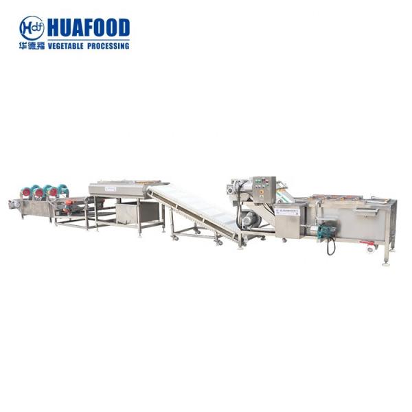 Strawberry Fruit Dehydrator Drying Machine Frozen Vegetables Processing Line Carrot Cleaning Machine