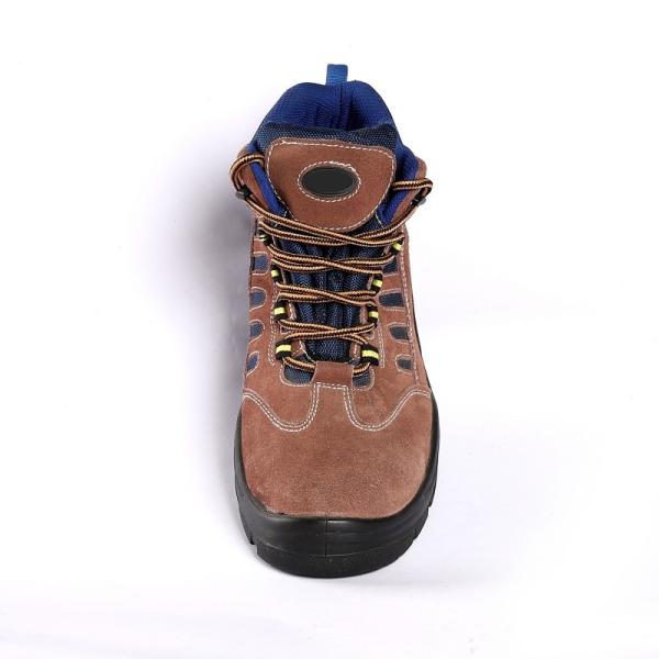 Comfortable EVA Insole Steel Toe Safety Boots PU Outsole for Oil and Gas Industry Work Shoes