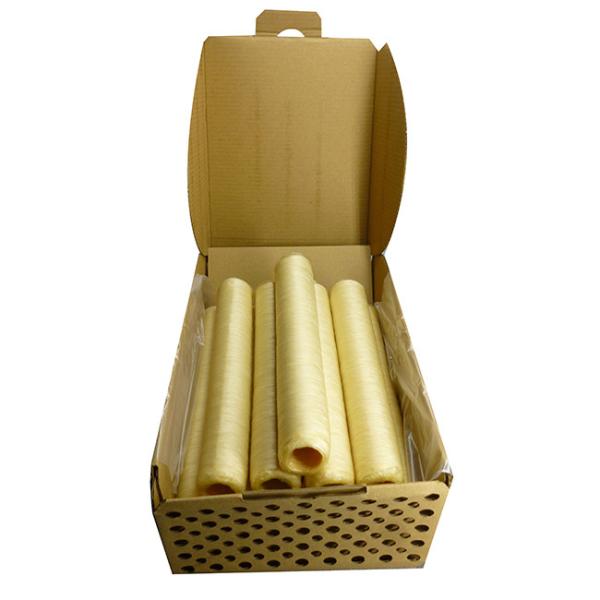 21 mm Capa de colágeno de cor branca de bom gosto para salsichas