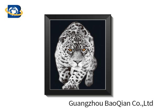 Hotel Decoration 3D Lenticular Pictures / 40x60cm 3D Animals Photos