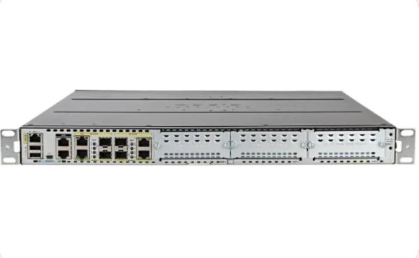 ISR4431-K9  Supports 3 Network Interface Modules NIM Slots Delivers 500 Mbps To 1 Gbps Aggregate Throughput