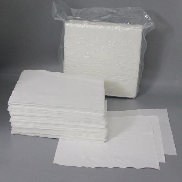 Non Sterile 6 Inch Cleanroom Microfiber Wipes Laser Cut Class 100 Dry Wipes For Cleaning
