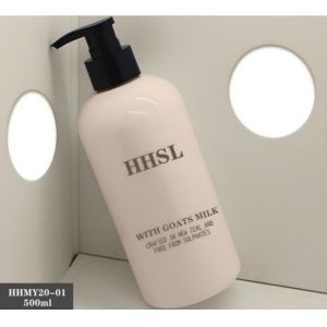 Customized Plastic Luxury Shampoo Bottles 500ml PET Bottle
