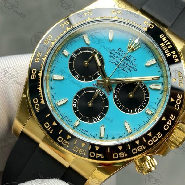 Daytona 40mm Super Clone Rolex Watches Dial Sapphire Mirror Swiss Movement 4131