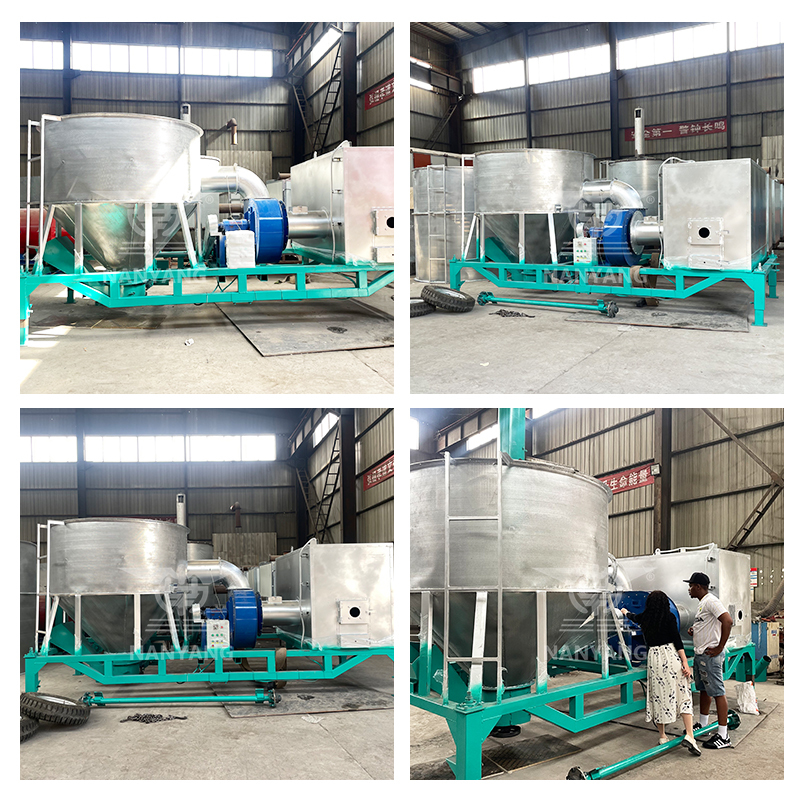 Hot Sale Small Grain Dryer Machine Rice Wheat Grain Dryer Grain Processing Machinery Gas Corn Mobile Grain Dryer