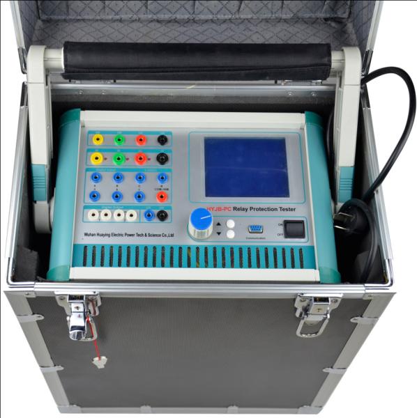Large LCD Screen Relay Protection Tester / 3 Phase Relay Test Kit Dual Operation Model