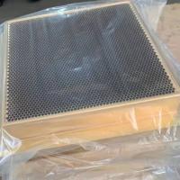 Os respiradouros de ar de bronze do medidor de ondas do favo de mel retiram o núcleo da espessura de 25mm para a instalação da gaiola do Rf