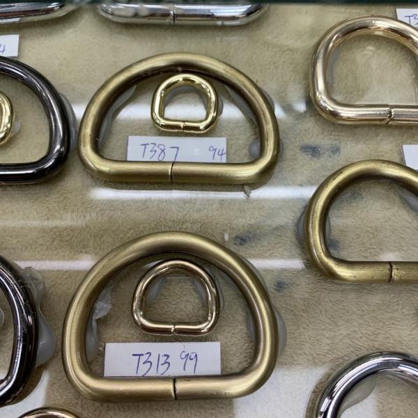 Acid proof Square Cast Iron Ring Nickle free Thickness 8mm  for Hand Bag
