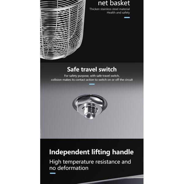 Точный зонд контроля температуры Электрический коммерческий макаронный котёл для кухни 3,5 кВт