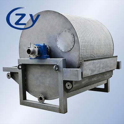 Industrial Stainless Steel SS304 Vacuum Filter with 2-8t/h Capacity and Variable-Frequency Drive for Starch Dewatering