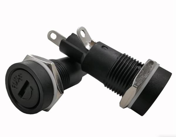 Customized Car Fuse Holder PBT Vertical Fuse Holder Flame Retardant