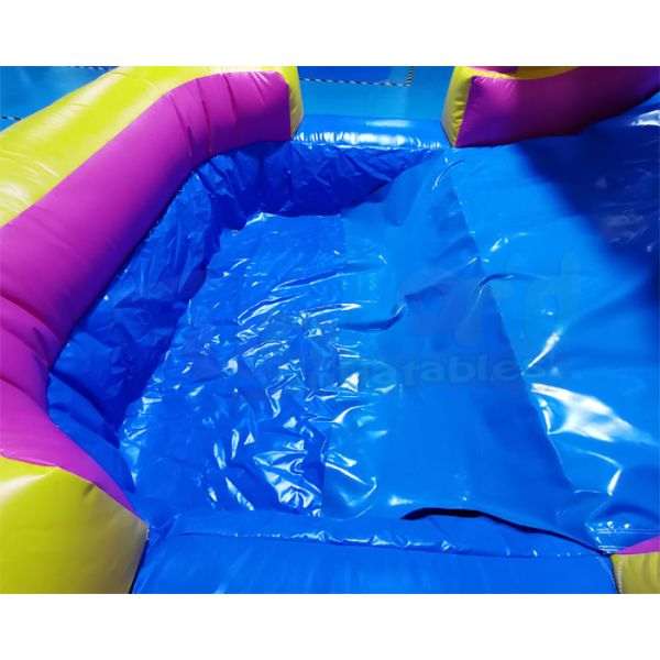 0.55mm PVC Unicorn Bouncy Houses Inflatable Bouncer Slide