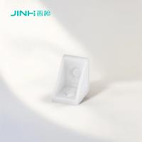 10x10mm Plastic L-Brackets 2 Hole for Sturdy Flat-Pack Furniture Assembly