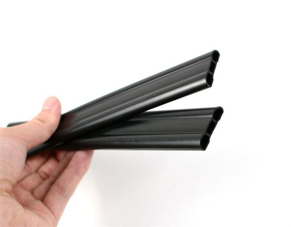 Flexible Wide PVC Corner Protector Plastic Profiles Customized