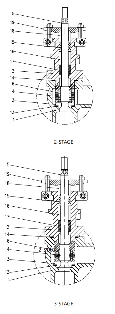 V100-SAH Series High Pressure Single Seated Angle Control Valve (Various Trim Types)