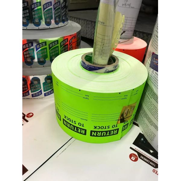 Бирка показателя осмотра замыкания PVC OSHA 1910,145 пластиковая