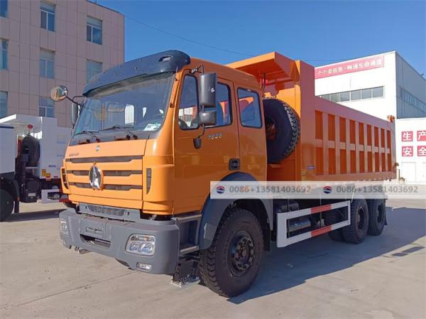 Weichai Power Engine Beiben 6x4 Tipper Truck 10 Tires 23 Ton Dump Truck