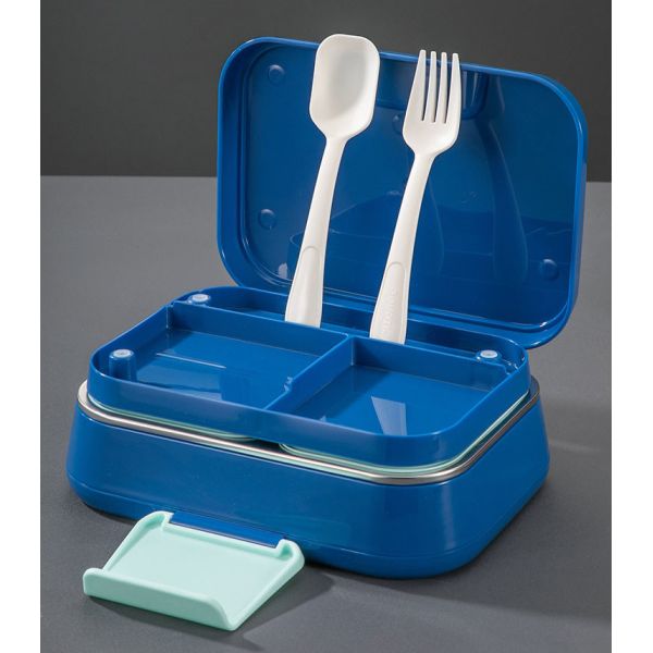 Food Container Storage and Transport Stainless Steel Lunch Box 1050ML with Leak Proof Feature