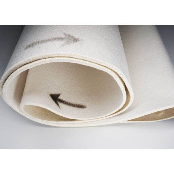100% Aramid Heat Transfer Printing Felt Blanket For Roll Roll Calendering Machine
