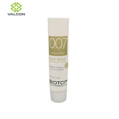 Hair Care Empty Plastic Tubes 20 ML Capacity White PP Screw Cap