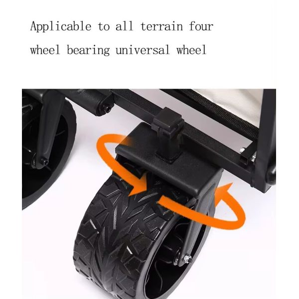 Складываемая складная вместимость Внешний пляж Садовые принадлежности Кампинговые аксессуары Лагерь Складываемый / Вагон