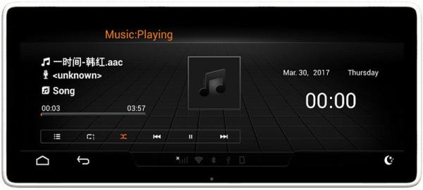 Ouchuangbo wholesale Car Radio gps navi for 10.25 Audi Q7 2006-2015 With mirror link 1080 video android 9.0 4GB+64GB