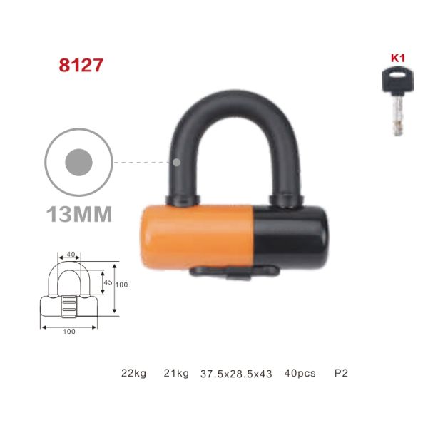 Industrial-Grade Anti-Theft Bicycle Lock Security Heavy Duty U-lock Chain Top Quality Security Hardened Bicycle Chain Lock