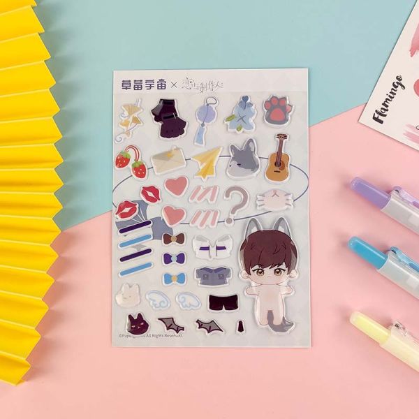 Стикеры письма пены фильма PVC профессиональных стикеров мультфильма OEM 3D мягкие