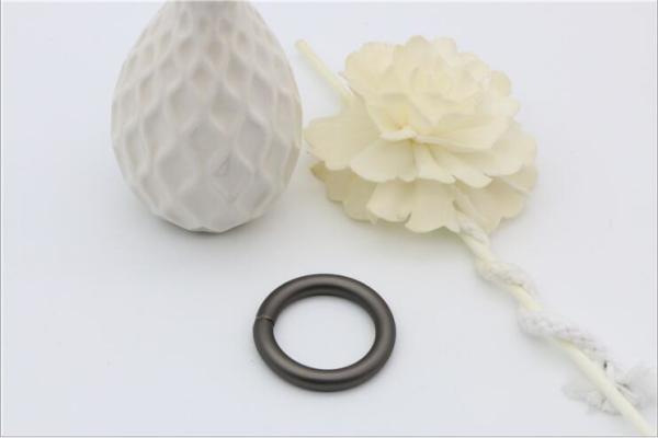 Metal bag accessories hardware wire iron 1 inch metal o rings selling
