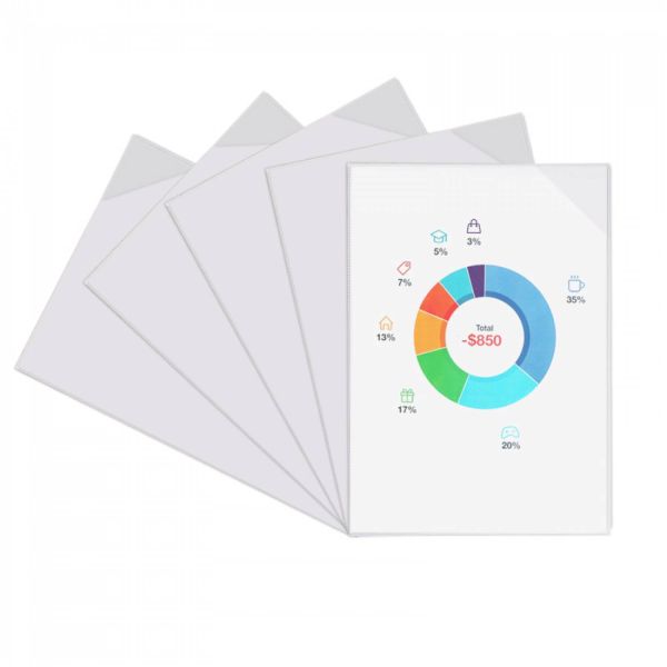 Triangle Socket Magnetic File Folder Holder Waterproof For Wall