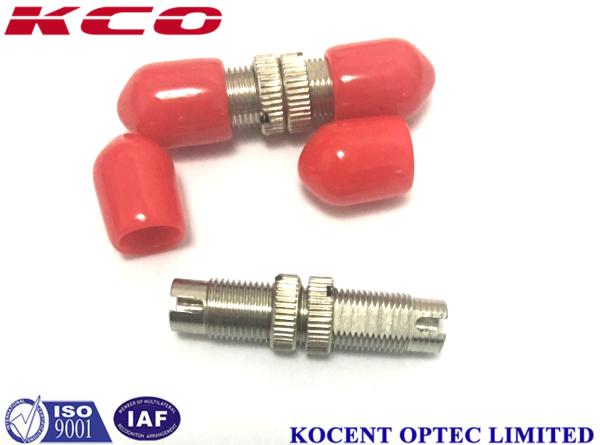 DIN Fiber Optic Adapters Single Mode Mono Mode Simplex 9/125 Metalic