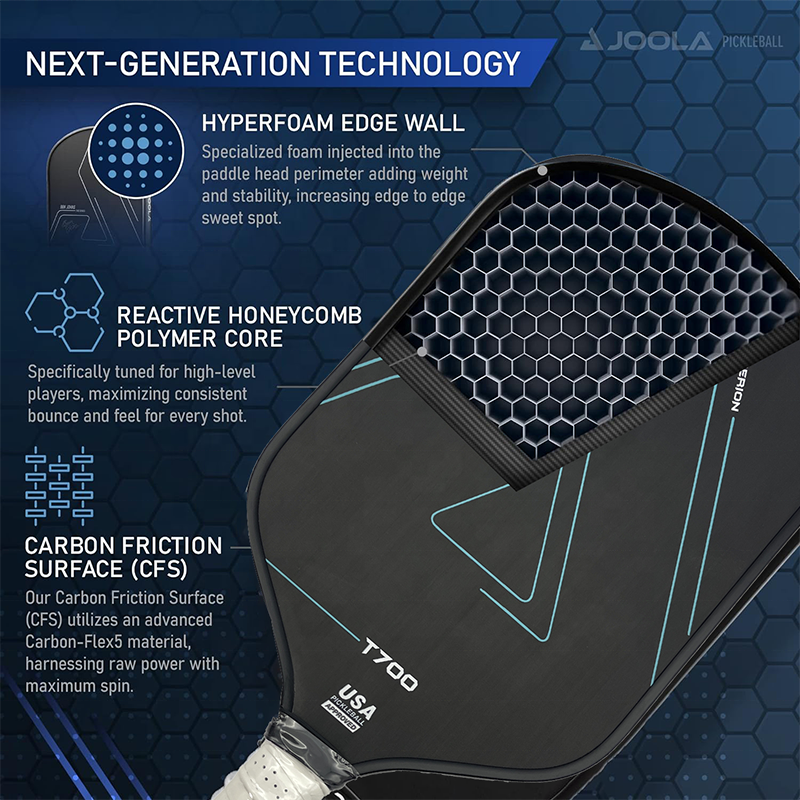 16.5''*7.5'' Selling Paddle Graphite Carbon Fiber Pickle Ball Rackets for Experience